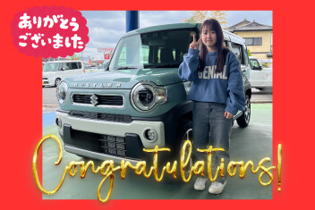 【クルマレビュー・感想・決め手は？】初めてのお車に！／岡崎市 Y様